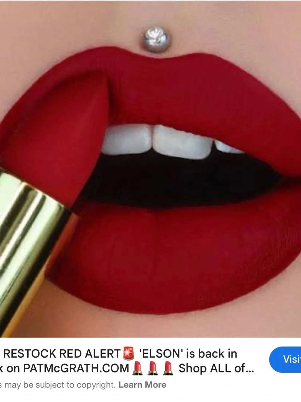 Pat McGrath MatteTrance Lipstick — Warm Burgundy